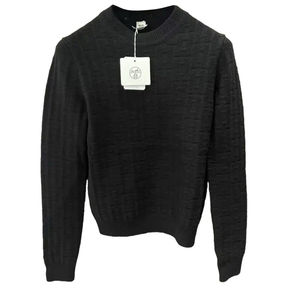 "H" long-sleeve sweater